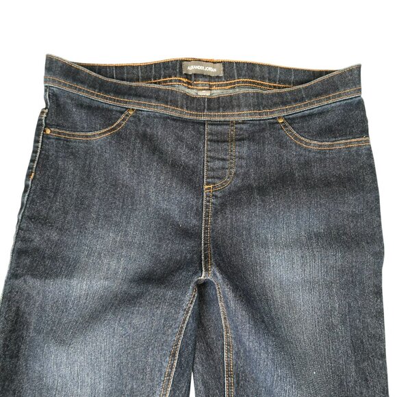 Alexander Jordan Womens Denim Skinny Jeans Size M Dark Wash Jeggings JJ3920 - Picture 6 of 9